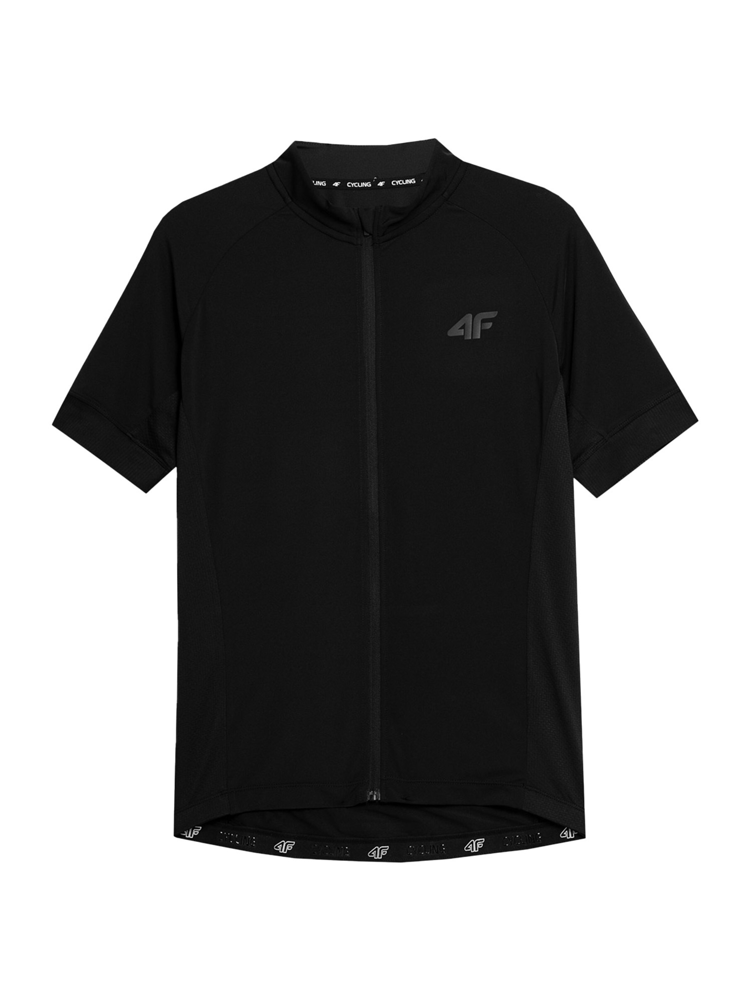 4F Performance shirt in Black: front