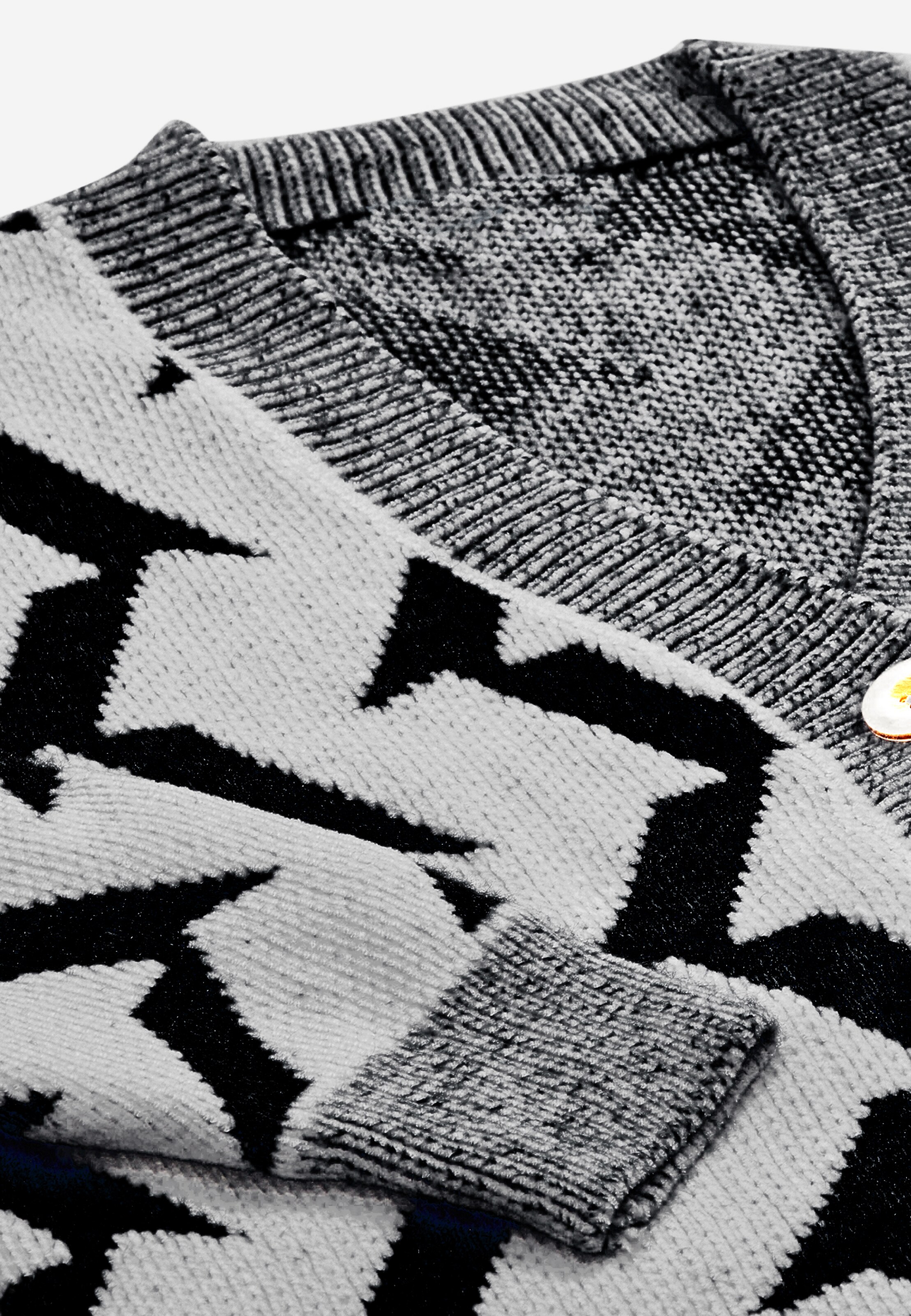 Poomi - Casaco de malha em branco