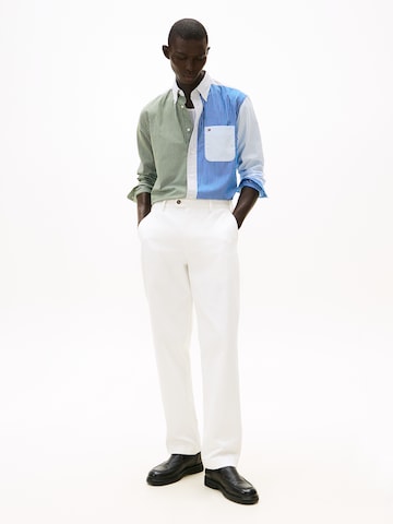 TOMMY HILFIGER Rovný strih Košeľa - Modrá