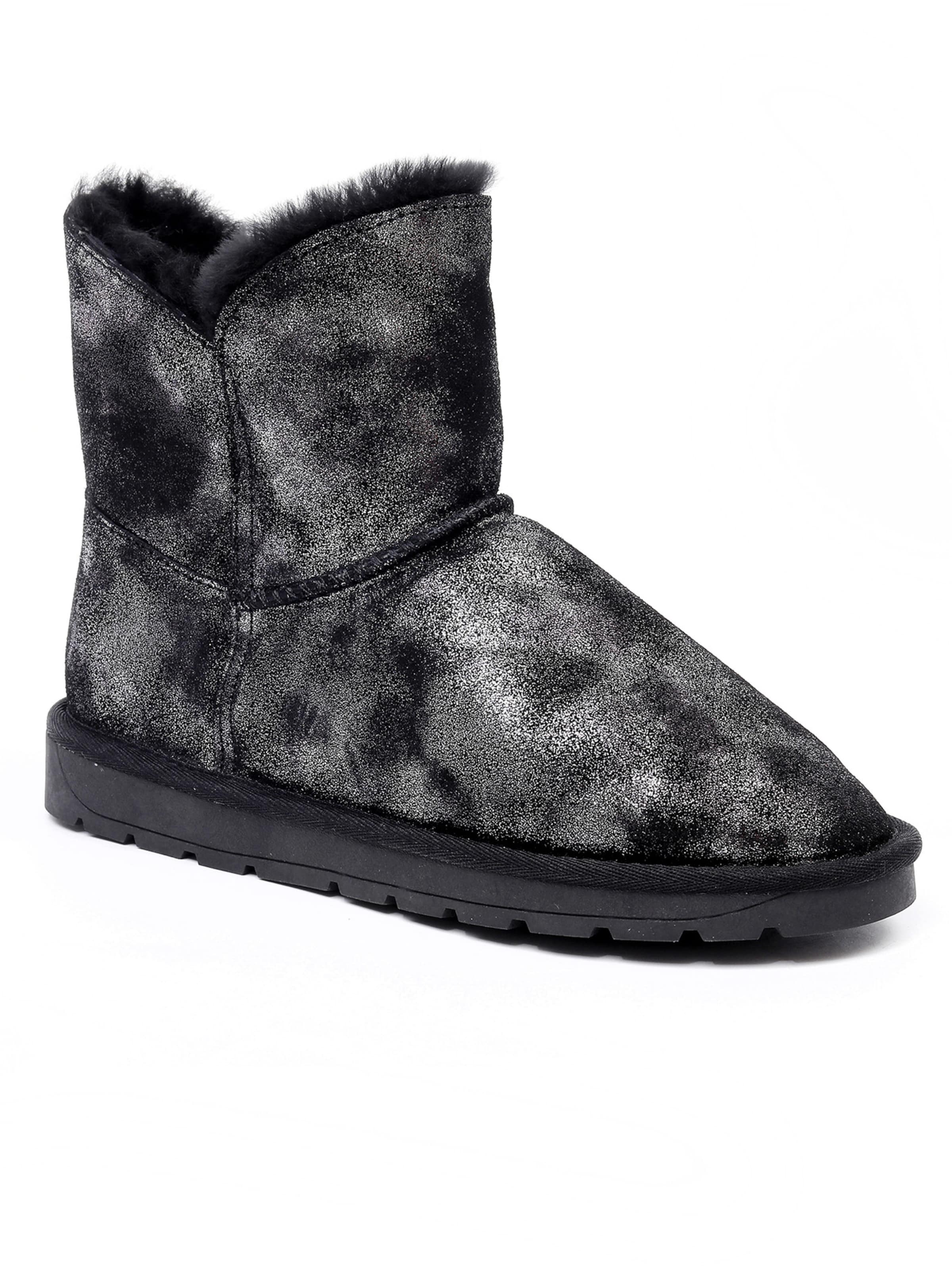 Bocanci de zăpadă 'Petula' de la Gooce pe argintiu