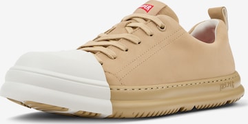 Chaussure à lacets CAMPER en beige : devant
