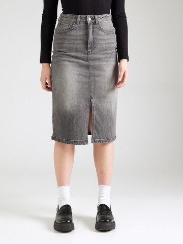 Gonna 'Birdy' di Maison 123 in grigio: frontale