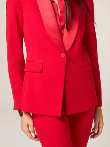 Blazer di oltre in rosso