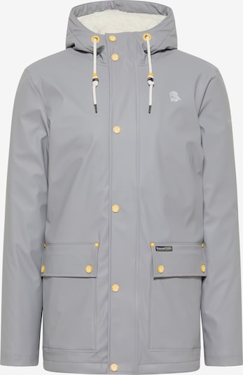 Schmuddelwedda Between-season jacket in Yellow / Grey / White, Item view