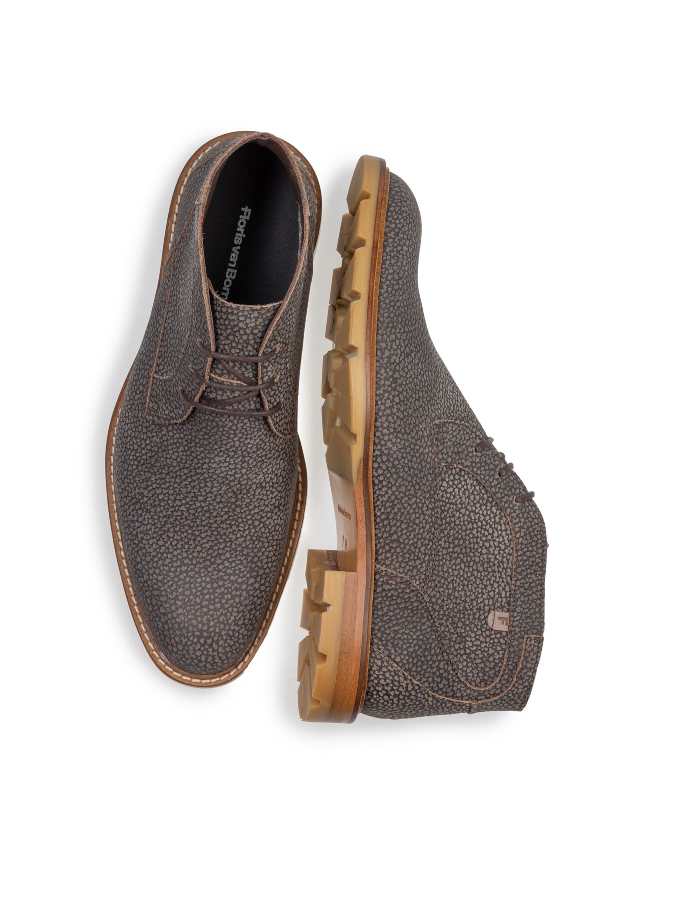 Floris van Bommel Chukka Boots 'De Braver 01' in Bruin