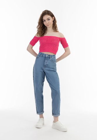 MYMO Knitted top in Pink