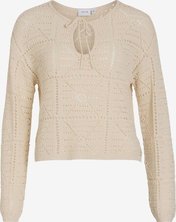 VILA Sweater in Beige: front