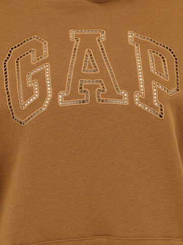 Gap Tall Sweatshirt 'HERITAGE' in Brown