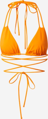 LeGer by Lena Gercke Triangle Bikini Top 'Ava' in Orange: front