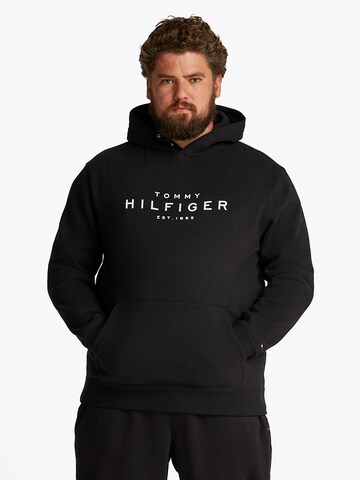 Sweat-shirt Tommy Hilfiger Big & Tall en noir : devant