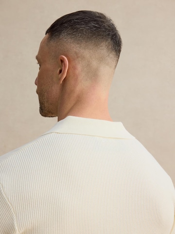 balta DAN FOX APPAREL Marškinėliai 'Mailo'