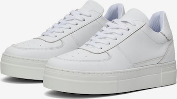 SELECTED FEMME Platform trainers in White