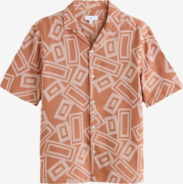 Next - Ajuste regular Camisa en naranja: frente