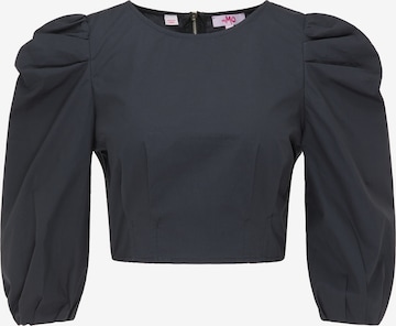 MYMO Blouse in Blauw: voorkant