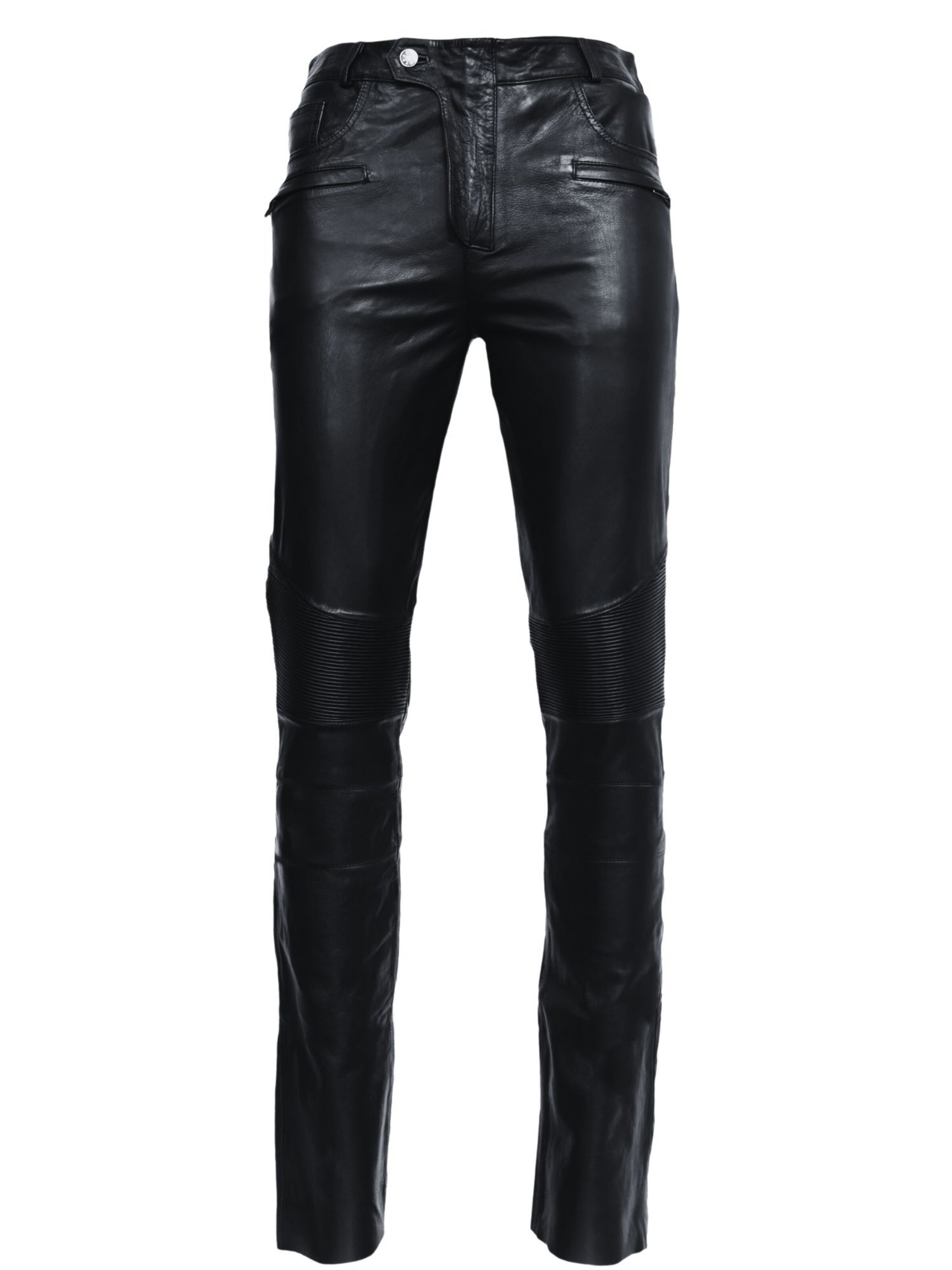 RICANO - Slimfit Pantalón 'Franklin' en negro: frente