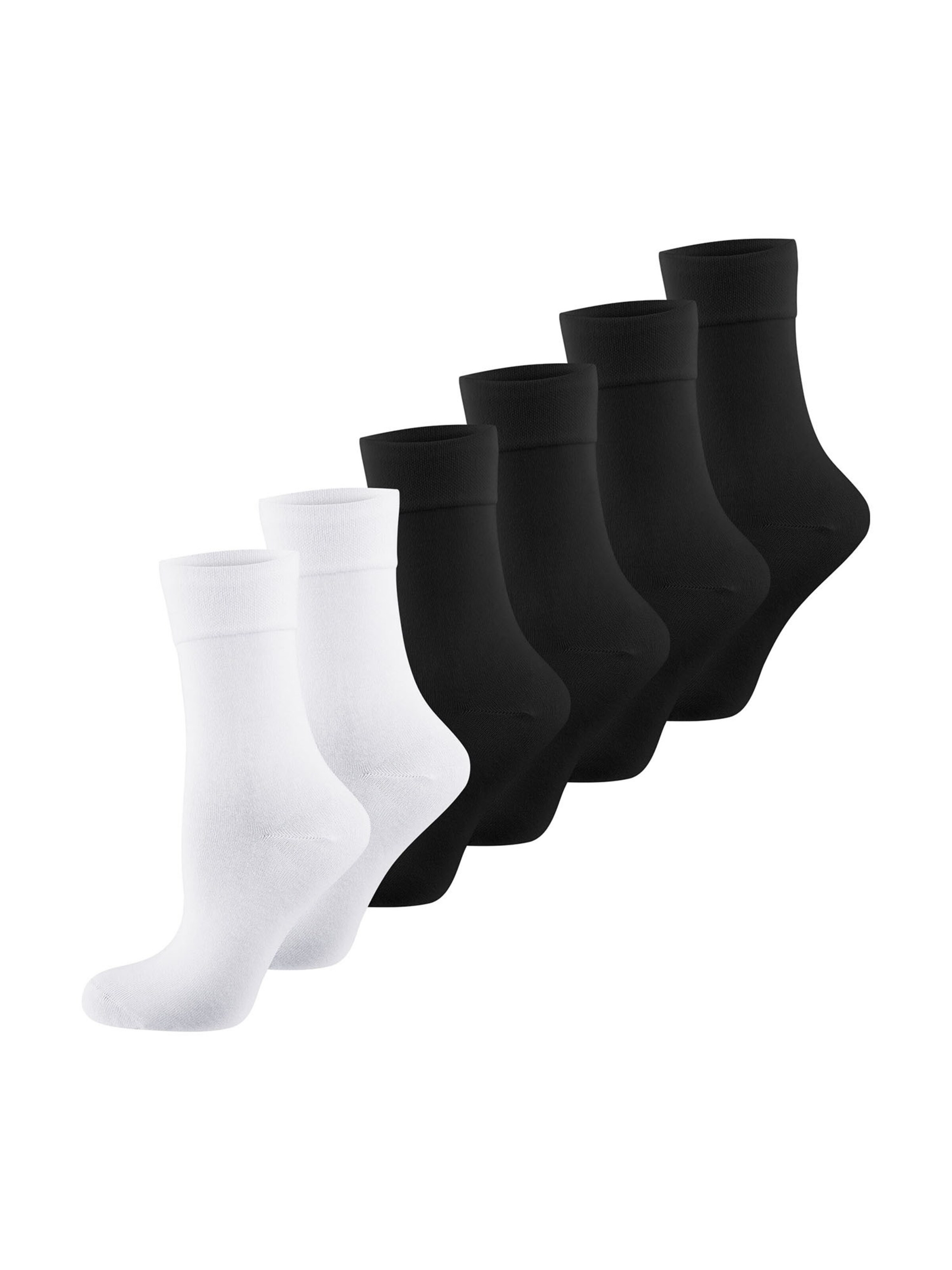 Nur Die - Calcetines ' 98 Komfortbund ' en negro: frente