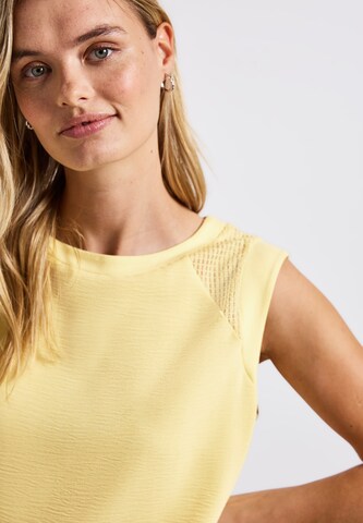 STREET ONE Top in Yellow