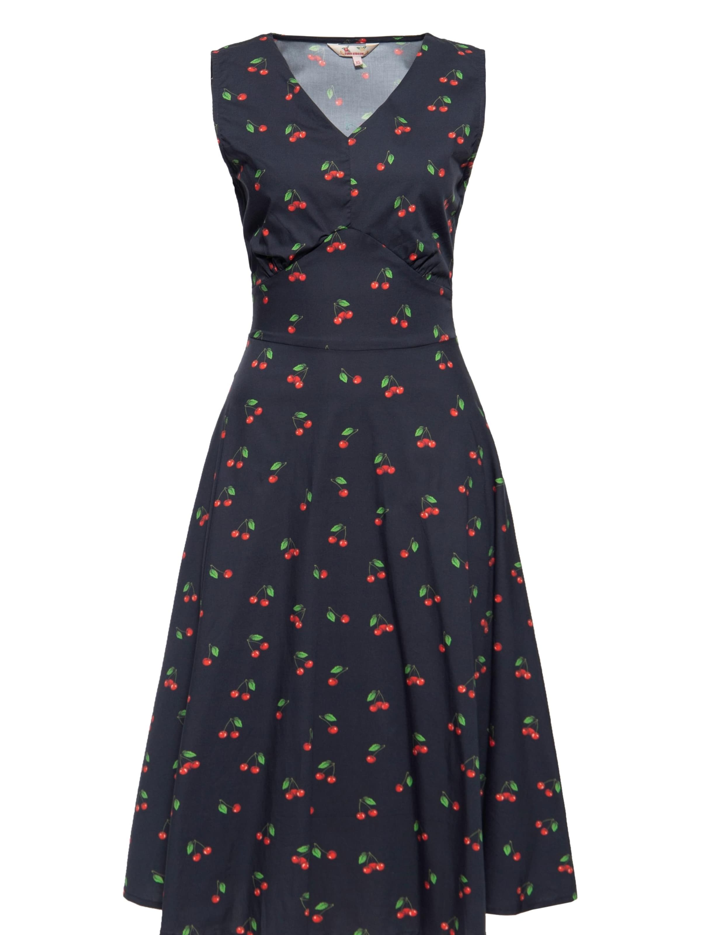Queen Kerosin Summer Dress 'Cherry' in 46 in Black, Item view