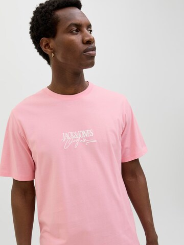 T-Shirt 'JORAlmeria' JACK & JONES en rose