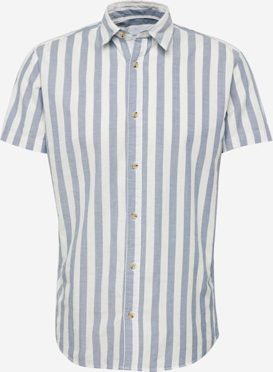 JACK & JONES Camisa 'JOSHUA' em azul pombo / branco, Vista do produto