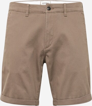 Pantaloni chino 'Dave' di JACK & JONES in marrone: frontale