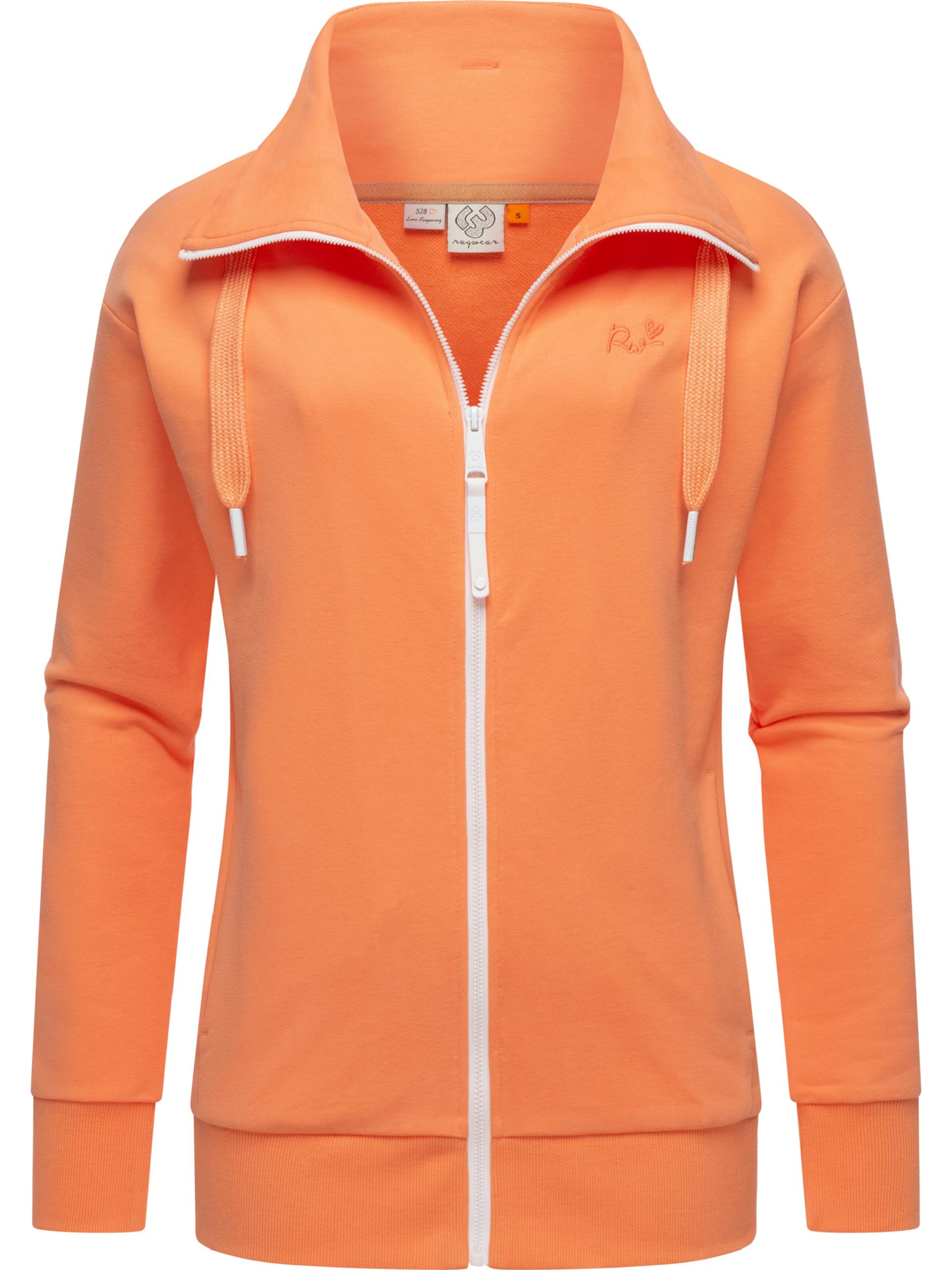 Ragwear Zip Up Hoodie Shocky in Orange ABOUT YOU