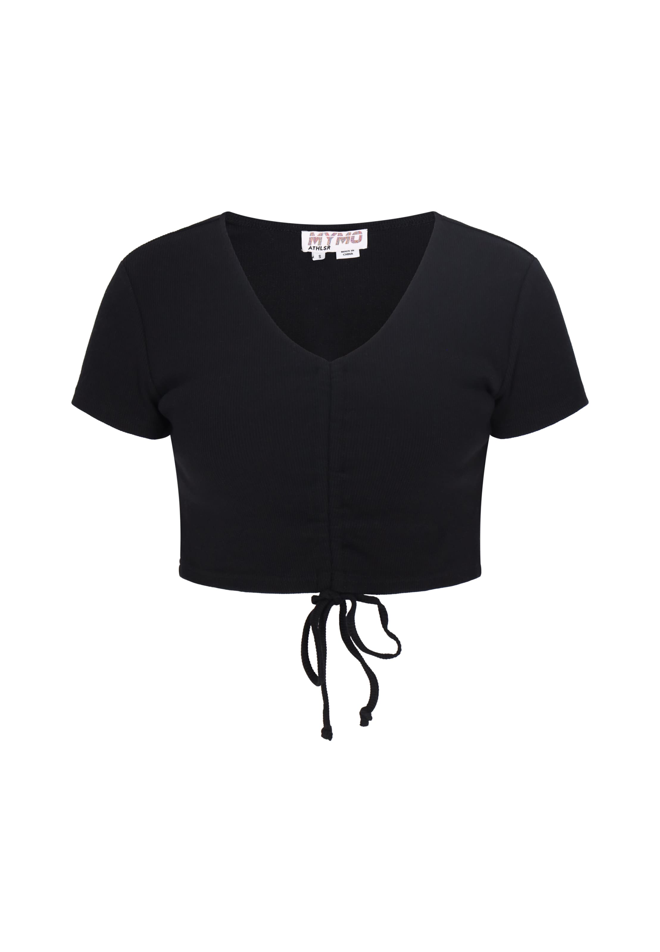 T-shirt myMo ATHLSR en noir : devant