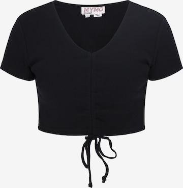 T-shirt myMo ATHLSR en noir : devant