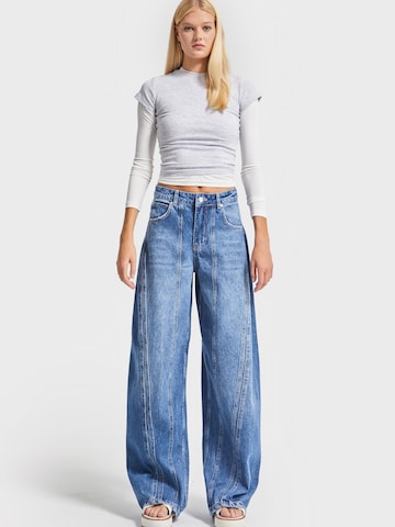 IT'S BASIC Regular Jeans 'Straight Mid Rise Jeans (Lenght 30)' in Blue