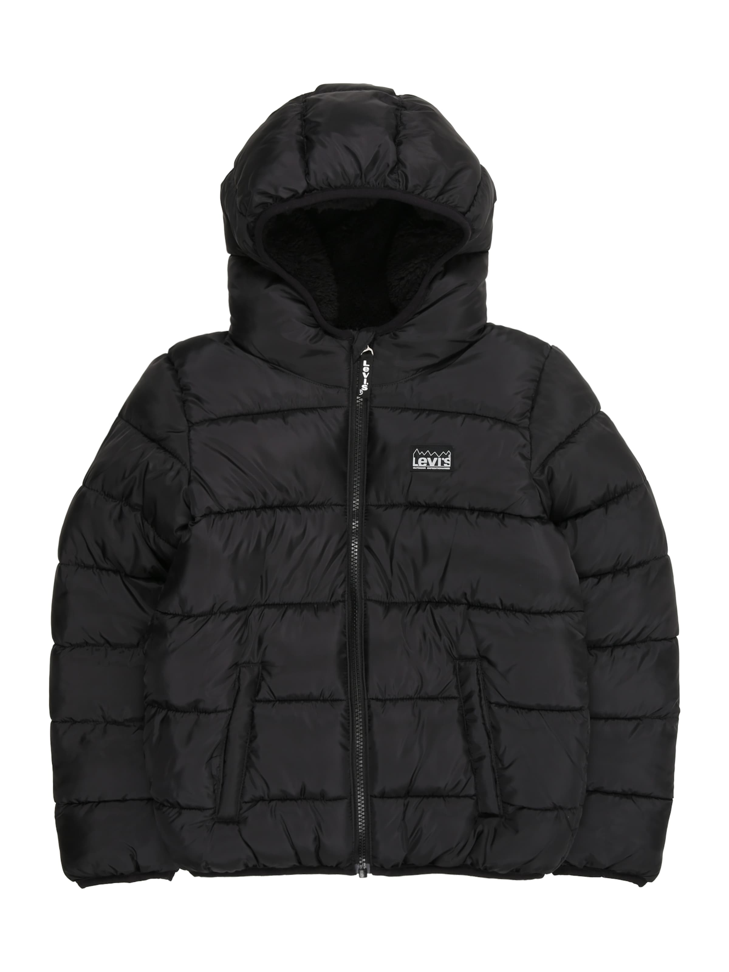 Levi's Kids Zimná bunda - Čierna: predná strana