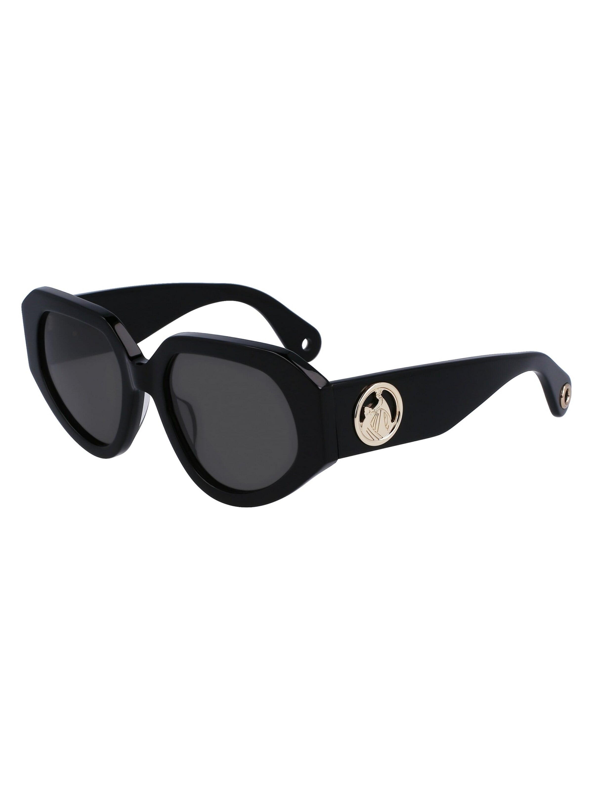 Lanvin Sunglasses in Black: front