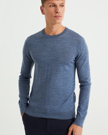 WE Fashion - Pullover em azul