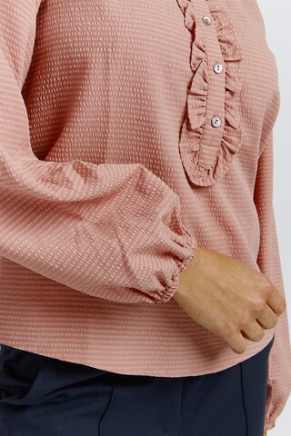 ICHI Blouse in Pink