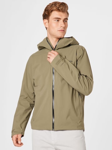 COLUMBIA - Chaqueta de montaña 'Ampli-Dry Shell' en verde: frente