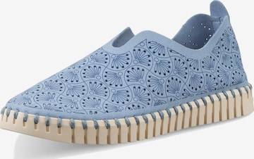 Slip on 'Tulip3485' ILSE JACOBSEN en bleu : devant