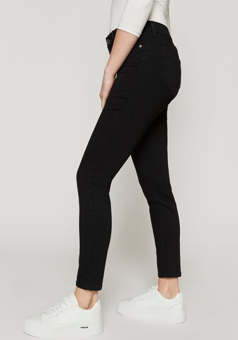 Hailys Slimfit Jeans 'Pa44lina' i sort