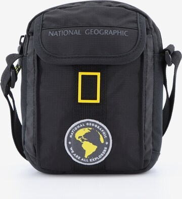 National Geographic Schoudertas 'New Explorer' in Zwart: voorkant