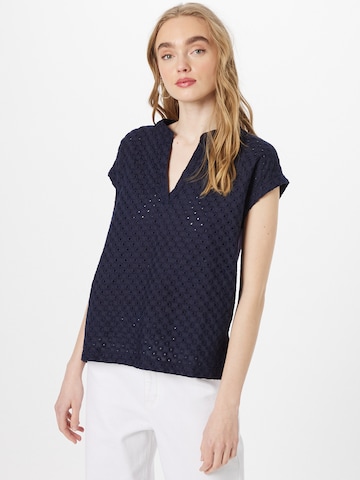 s.Oliver Blouse in Blue: front