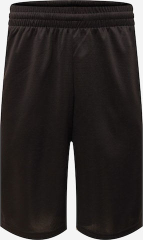 PUMA רגיל מכנסי ספורט בשחור: מלפנים