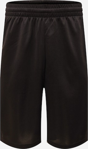 PUMA Regular Workout Pants in Black: front