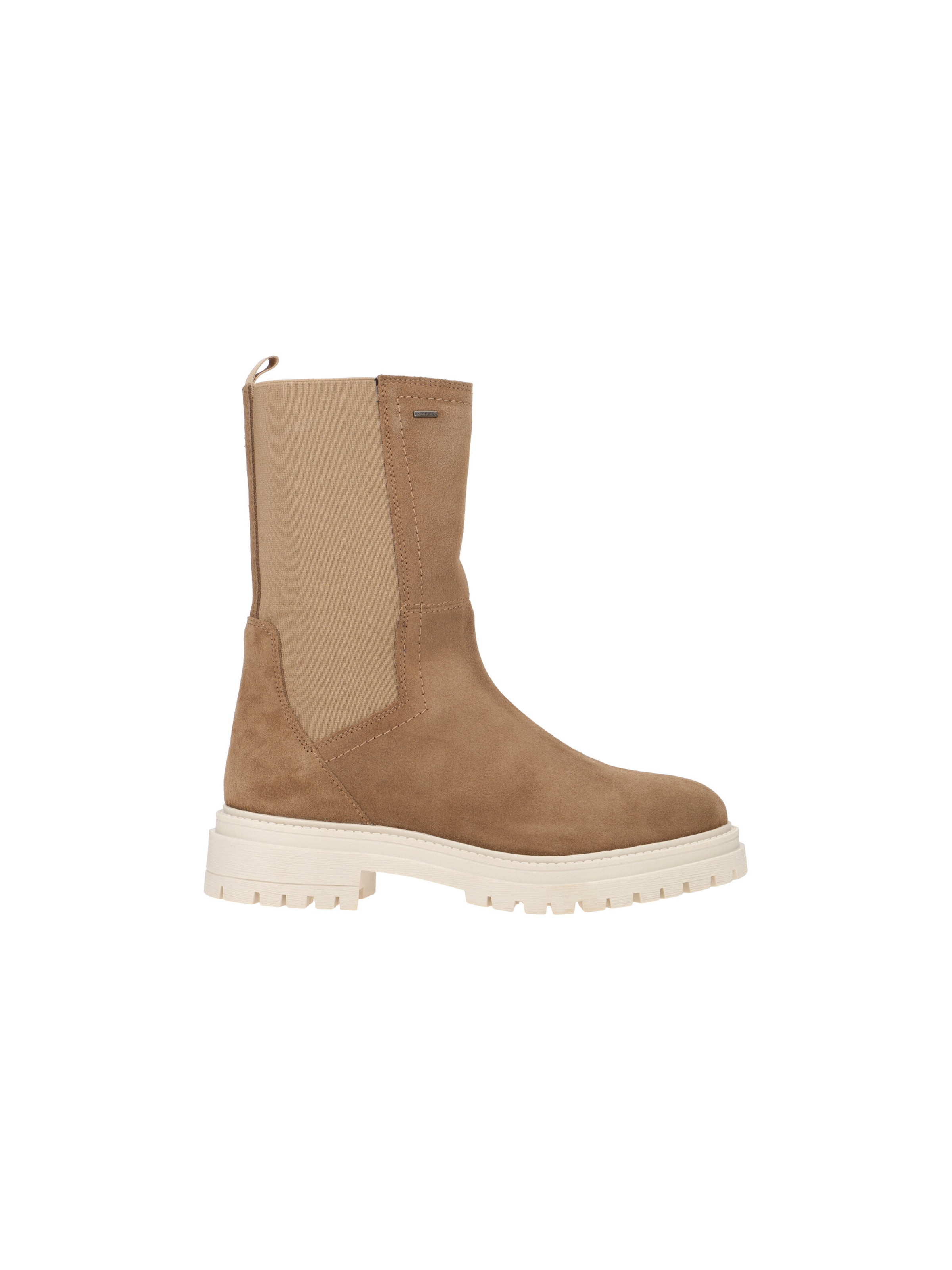 GEOX Boots 'Geox IRIDEA Stiefel braun beige wasserdicht D26D0B' in Beige