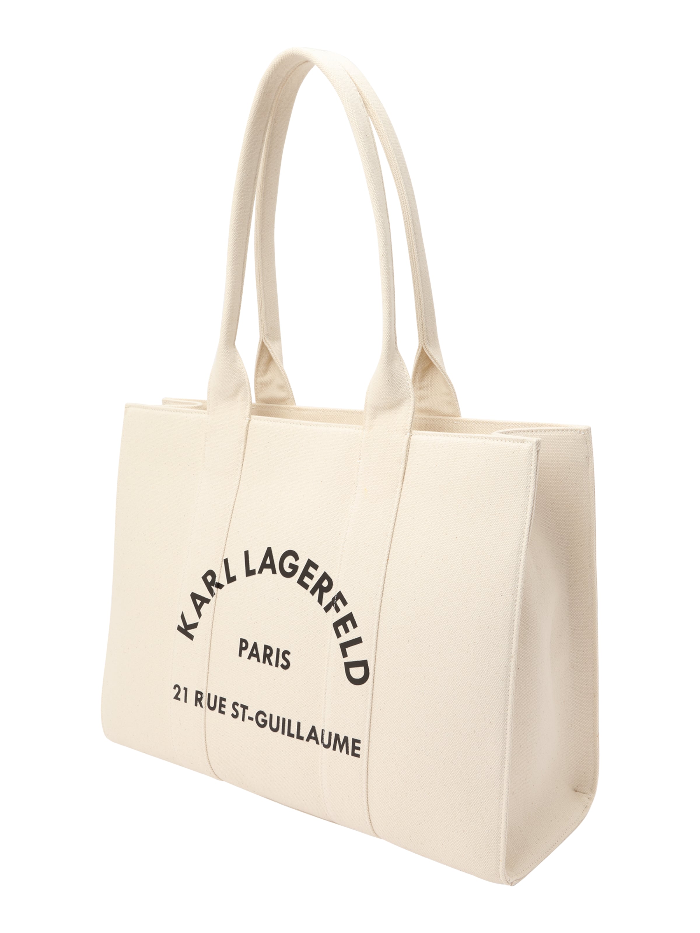 Karl Lagerfeld Nakupovalna torba 'Rue St-Guillaume' | bež barva