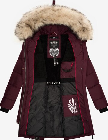 Manteau d’hiver 'Chaskaa' MARIKOO en rouge