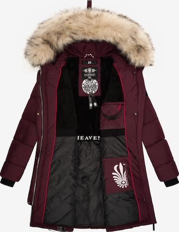 Manteau d’hiver 'Chaskaa' MARIKOO en rouge