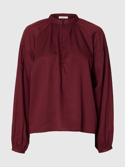 SELECTED Blouse 'SLWDONNA' in S in Dark red, Item view