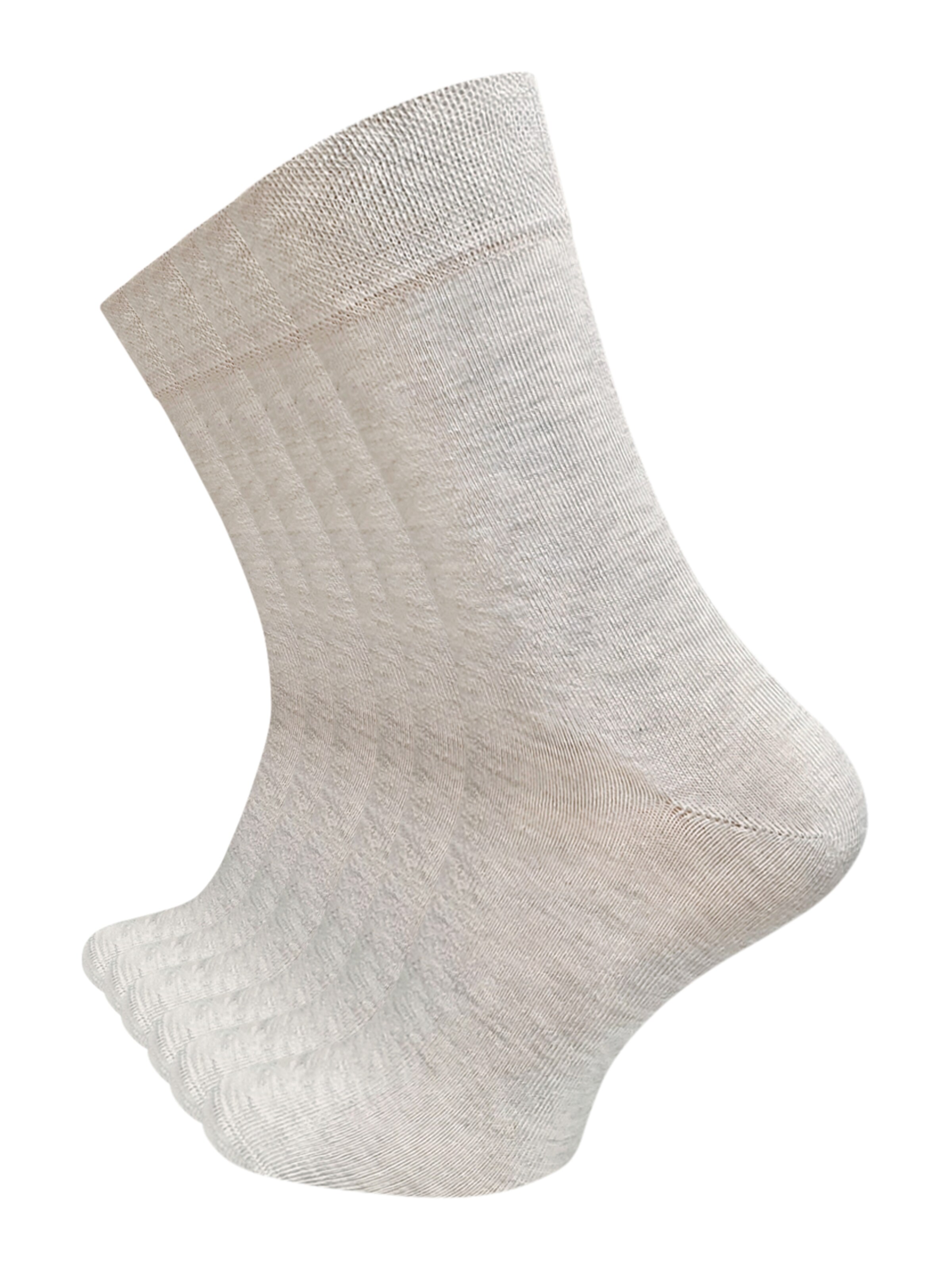 Cotton Prime Socken in Beige: Vorderseite