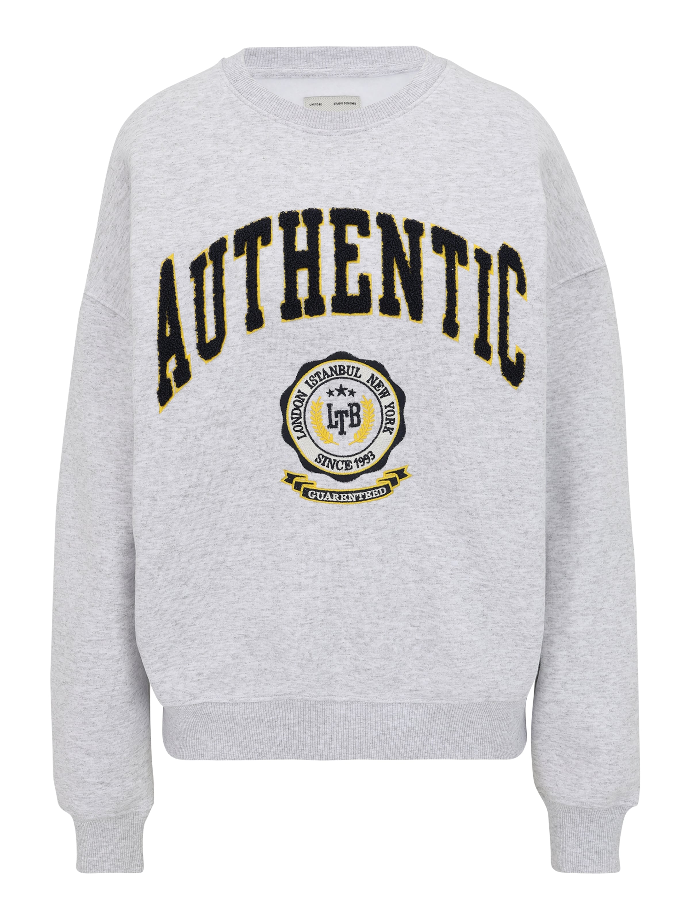 LTB Μπλούζα φούτερ σε γκρι: μπροστά