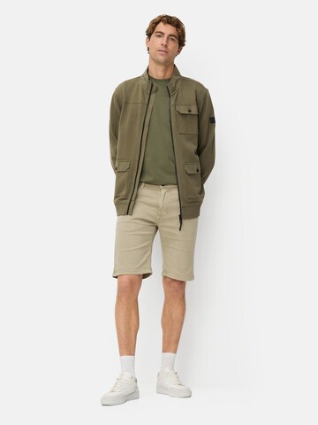 CAMEL ACTIVE Zip-Up Hoodie in Green