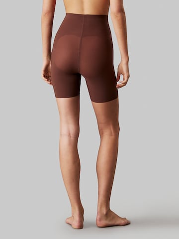 Pantalon modelant Calvin Klein Underwear en marron