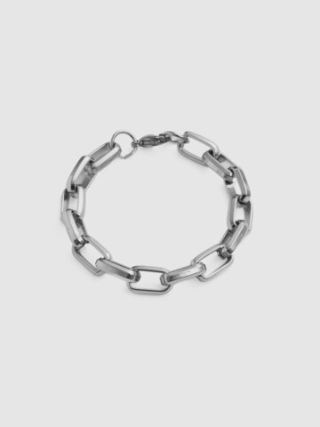 Luxenter Armband 'Hexlo' i silver: framsida